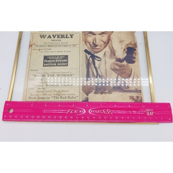 Judge Priest Will Rogers Vintage Movie Poster 1934 1930s Double Sided  Framed - Picture 15 of 16